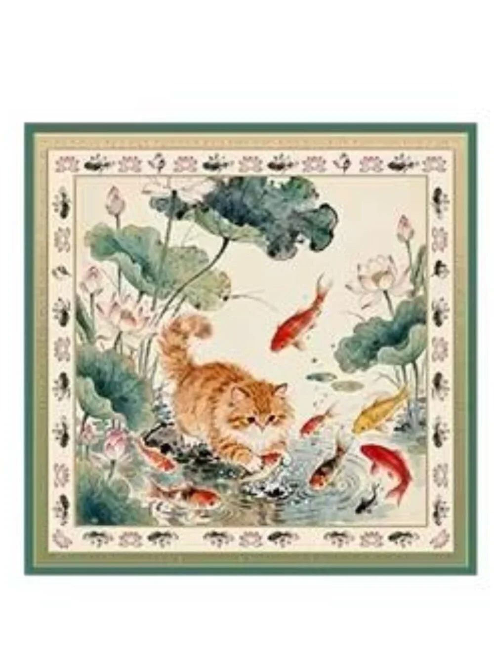FISHING FOR DINNER SCARF